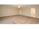 Bedroom with ceiling fan, plush carpet and white trim at 115 Bristol Forest Trl, Sanford, FL 32771