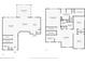 Detailed floor plan of the first and second floors, including dimensions and room layouts at 1553 Caterpillar St, St Cloud, FL 34771