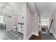 Bright bathroom features a vanity, toilet, and decorative tile floors at 1625 S Eola Dr, Orlando, FL 32806
