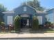 Amenity entrance with manicured bushes for this lovely community that's well maintained at 514 Wilton Cir, Sanford, FL 32773