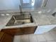 Close up of the stainless steel sink and countertops in the kitchen at 514 Wilton Cir, Sanford, FL 32773