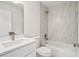 Bathroom featuring a tiled shower, modern vanity, and bathtub combination at 13881 Sw 80Th Ave, Ocala, FL 34473