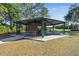 Picnic tables under the pavilion for community residents at 14003 Sobrado Dr, Orlando, FL 32837