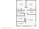 This second floor plan shows the layout of bedrooms, bathrooms, and closets at 15060 Book Club Rd, Winter Garden, FL 34787