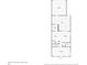 This floor plan exhibits the layout of the first floor including a kitchen, living room, dining room, and garage at 15060 Book Club Rd, Winter Garden, FL 34787