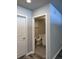Modern bathroom showcases a stylish tile floor, and contemporary fixtures at 155 S Court Ave # 2406, Orlando, FL 32801