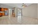 Inviting open layout blends living and dining areas with access to the pool at 15628 Hidden Lake Cir, Clermont, FL 34711