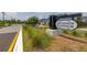 Lake Meadow Landing community sign surrounded by lush landscaping at 1915 Terrapin Rd, Ocoee, FL 34761