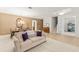 Inviting living and dining area featuring neutral paint colors, plush furniture, and tile flooring at 2827 Park Meadow Dr, Apopka, FL 32703