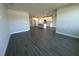 Open floor plan with spacious living, kitchen, Gathering room, and four bedrooms at 5262 Teirgarten St, St Cloud, FL 34771