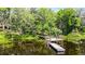 Great view of the dock with a kayak at 5655 Oak Hollow Ln, Oviedo, FL 32765
