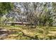 Expansive grassy yard features mature trees at 5655 Oak Hollow Ln, Oviedo, FL 32765