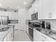 Well-equipped kitchen with granite countertops, ample storage, and modern appliances for culinary enthusiasts at 8943 Coconut Breeze Dr, Kissimmee, FL 34747