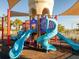 Colorful playground with slides and climbing structures, perfect for outdoor fun at 8943 Coconut Breeze Dr, Kissimmee, FL 34747