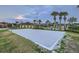 A sand volleyball court located near the community pool area, offering a fun and active amenity for residents to enjoy at 8989 Cuban Palm Rd, Kissimmee, FL 34747