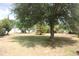 Spacious backyard featuring mature trees, a well-manicured lawn, and classic white fence at 1009 Ronlin St, Haines City, FL 33844