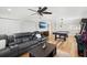 Spacious game room features a pool table, arcade machine, comfortable seating, and stylish decor at 10160 Mallard Landings Way, Orlando, FL 32832