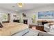 Spacious main bedroom with fireplace, desk, and built in shelving at 104 Cortland Ave, Winter Park, FL 32789