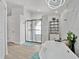 Modern bathroom featuring a glass shower, soaking tub, and stylish fixtures at 1040 Big Oaks, Oviedo, FL 32765