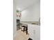 Kitchenette features a sink, mini fridge, and countertop space at 1040 Big Oaks, Oviedo, FL 32765