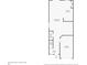 This floor plan showcases the layout of the first floor, including the kitchen, living room, and garage at 12661 Somerset Oaks St, Orlando, FL 32828