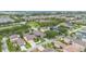 Wide aerial view of a residential community with manicured lawns, tree-lined streets, and neighborhood amenities at 1286 Tallow Rd, Apopka, FL 32703