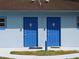 Pool bathrooms, clearly marked with male and female signs, provide convenient facilities for swimmers and guests at 130 Krider Rd, Sanford, FL 32773
