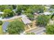 Aerial shot of a home with mature trees and well-maintained landscaping at 1371 Lake Dr, Casselberry, FL 32707