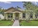 Charming single-story home featuring a well-maintained lawn, inviting entrance, and beautiful landscaping at 1371 Lake Dr, Casselberry, FL 32707