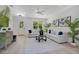 Inviting living room with white furniture, modern decor, and plenty of natural light at 1371 Lake Dr, Casselberry, FL 32707