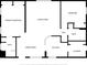 Detailed floor plan showcasing the layout of rooms and dimensions at 139 Randle Ave, Oak Hill, FL 32759