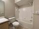 Clean bathroom with a tub-shower combo and functional fixtures for essential comfort at 14025 Fairway Island Dr # 335, Orlando, FL 32837