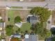 Aerial view of the property, highlighting the layout and surrounding greenery at 1901 10Th St, St Cloud, FL 34769