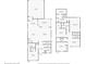 Floor plan showing the layout of the first and second floor at 2136 J Lawson Blvd, Orlando, FL 32824