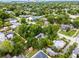 Aerial view of a neighborhood with mature trees and well-maintained homes at 2312 Vivada St, Orlando, FL 32803