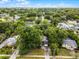 Charming single-Gathering home nestled in a lush, tree-filled neighborhood under a bright blue sky at 2312 Vivada St, Orlando, FL 32803