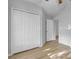Bedroom with ample storage, hardwood floor, and great natural light at 2643 Alamosa Pl, Lake Mary, FL 32746