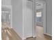 Hallway with modern flooring at 2643 Alamosa Pl, Lake Mary, FL 32746
