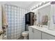 Bathroom with a toilet, light blue accents, and a vanity at 2681 Debany Rd, Kissimmee, FL 34744