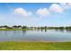 Beautiful lake view from the backyard of the property at 2681 Debany Rd, Kissimmee, FL 34744