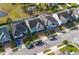 A scenic view of a residential neighborhood with well-maintained landscaping, near a grassy area at 3310 Stonewyck St, Orlando, FL 32824