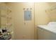 Functional laundry room with overhead shelving, a washer, and dryer hookups at 413 Summit Ridge Pl # 215, Longwood, FL 32779