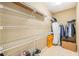 Walk-in closet with ample shelving, and space for storing clothing and accessories at 432 Harbor Winds Ct, Winter Springs, FL 32708
