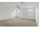 Bedroom with carpet, lots of light and a ceiling fan at 5525 Oakworth Pl, Sanford, FL 32773