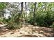 Lush backyard featuring mature trees and landscaping at 6105 Lost Tree Court, Orlando, FL 32808