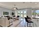 Bright living room with view to outdoor area and featuring neutral decor, comfortable seating at 8150 Prestbury Dr, Orlando, FL 32832