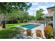 Relaxing pool area with lounge chairs, landscaping, and a clear view of the backyard at 1330 W Harvard St, Orlando, FL 32804