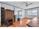 Spacious bedroom with hardwood floors and natural light at 1354 S Shore Dr, St Cloud, FL 34771