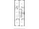 Detailed floorplan showcasing the layout with bedrooms, baths, a sitting room and hallways at 1632 Tropical Palms Circle, Kissimmee, FL 34747