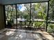 Screened patio providing an outside area to view the community at 2349 Oak Park Way # 107, Orlando, FL 32822
